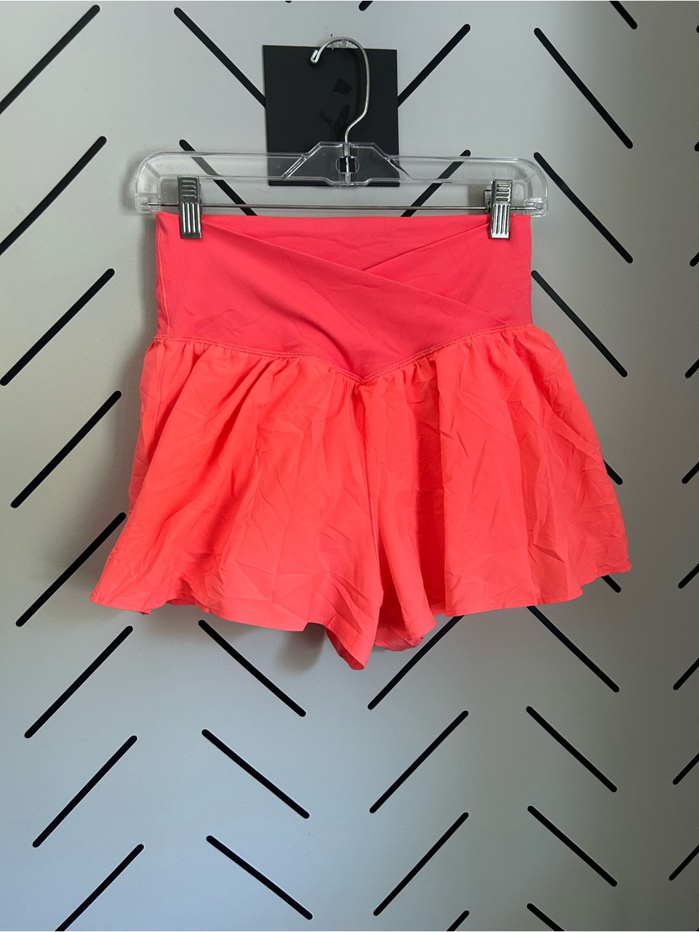 OFFLINE By Aerie Real Me Crossover Flowy Short hot pink